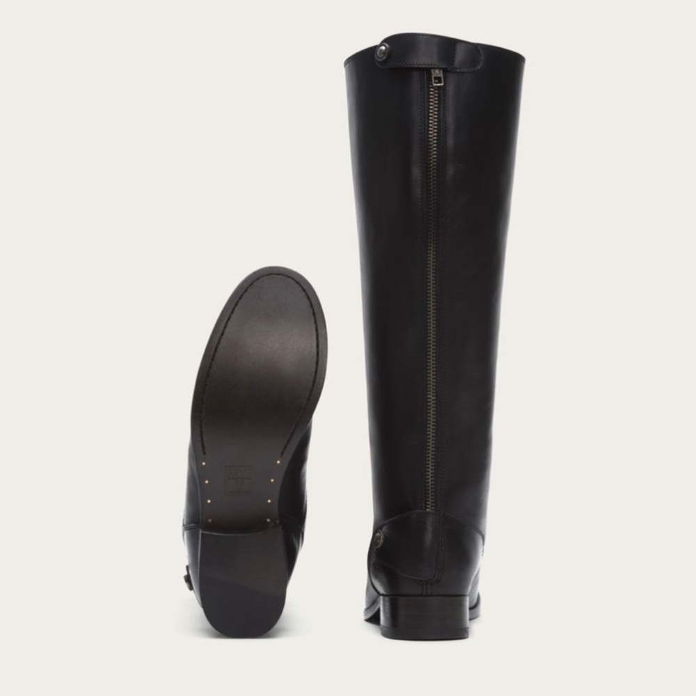 Frye 🍁NIB🍁Extended Calf Melissa Button Back ZIP - Picture 7 of 15